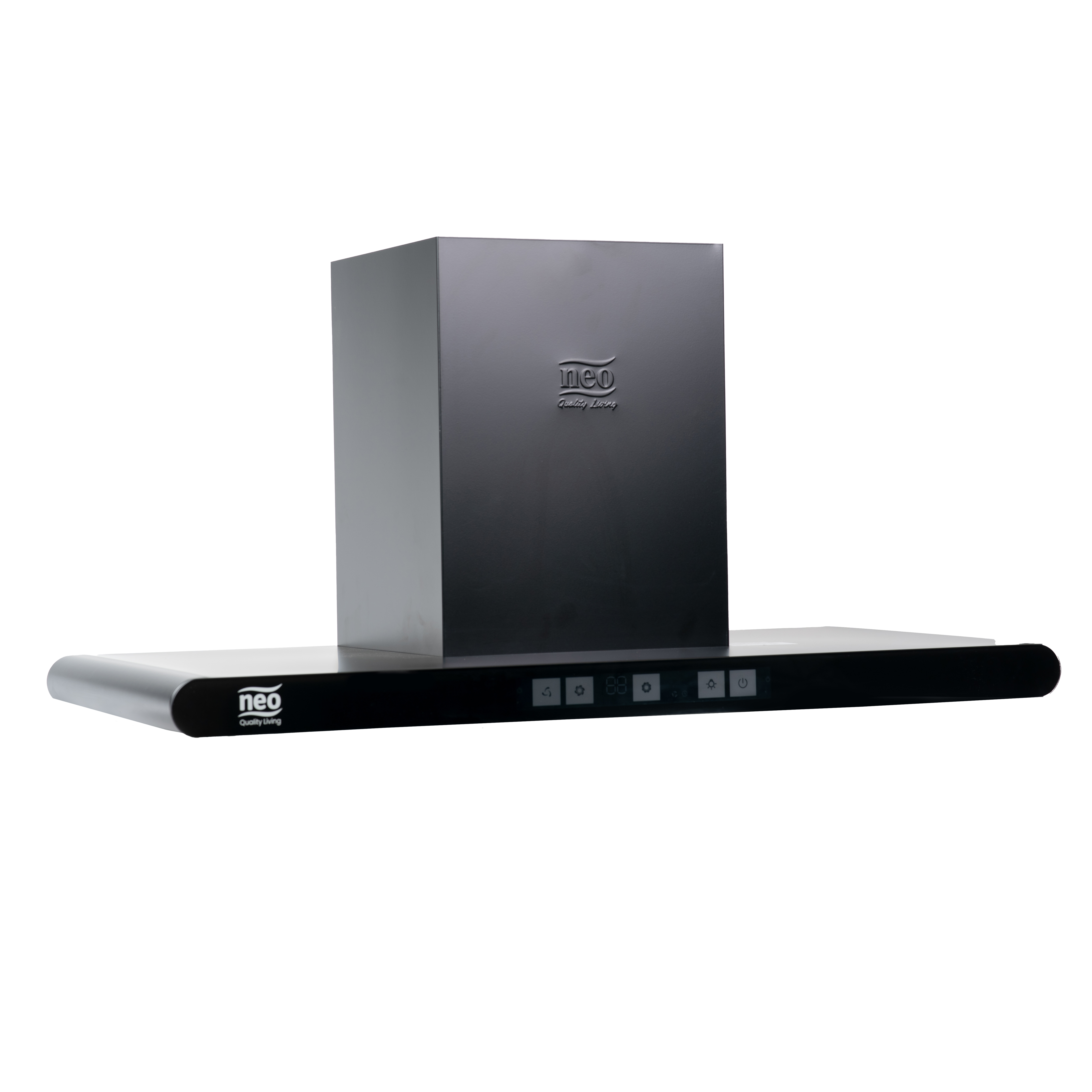 Neo Sleek Touch 90cm Chimney Suction: 1400m3/hr