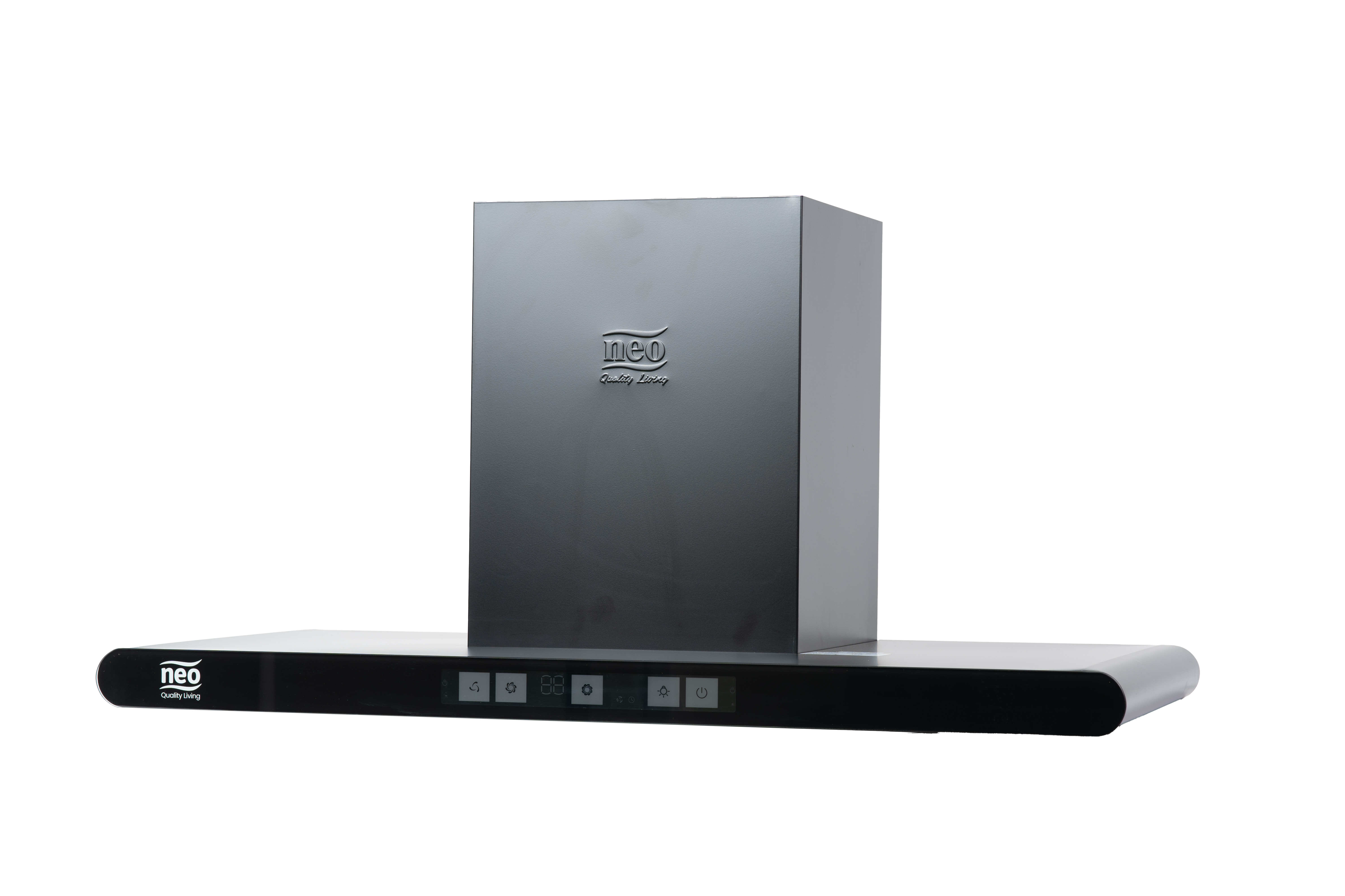 Neo Sleek Touch 90cm Chimney Suction: 1400m3/hr
