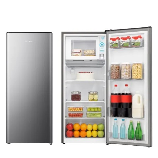 Hisense Refrigerator RR239D4TGN Single Door 192 Ltrs- Silver