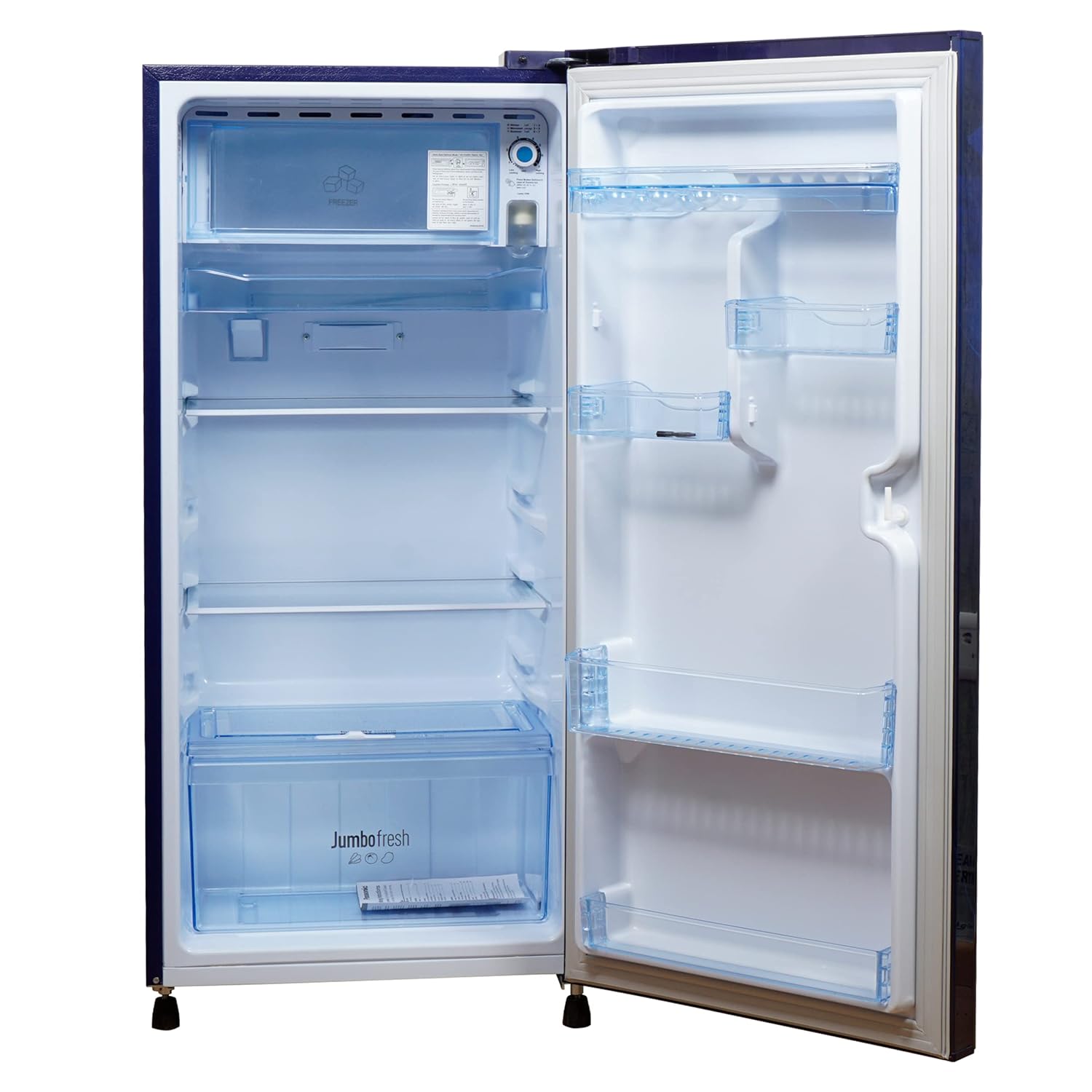 Panasonic 197 Litre Single Door Floral In Blue With Handle-NR-A201BEAN