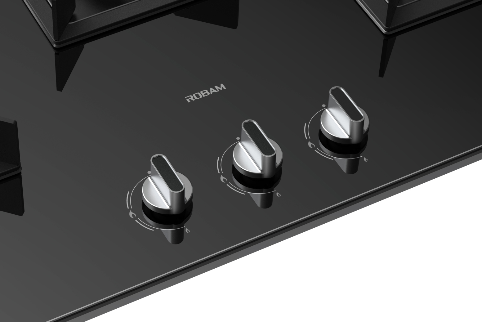 Robam Gas Hob 5Kw Big Firepower - JZ(Y/T)-ZG830B