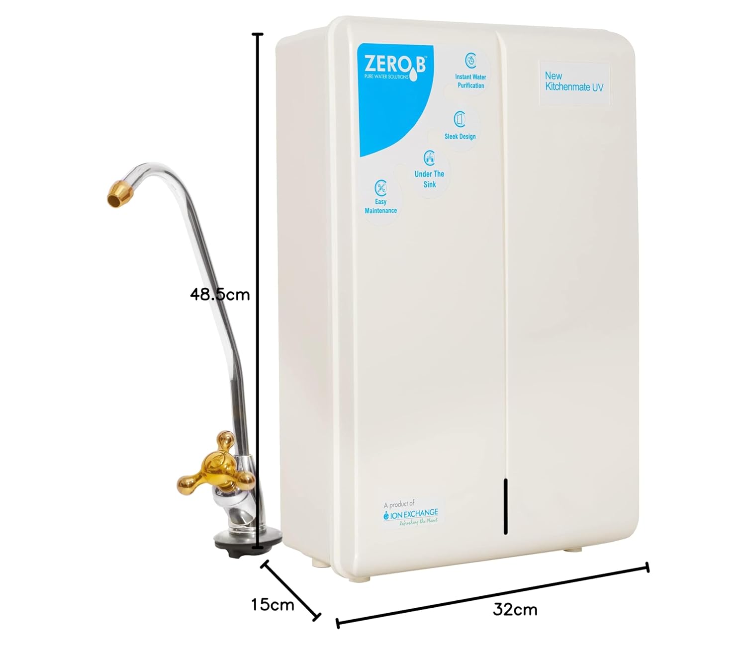 Zero B Kitchenmet Next Gen  UV UTC Water Purifier