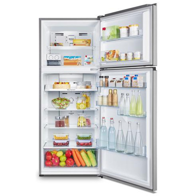 Hisense Refrigerator RD-49WR, 440 Litres Double Door, Frost Free- Silver