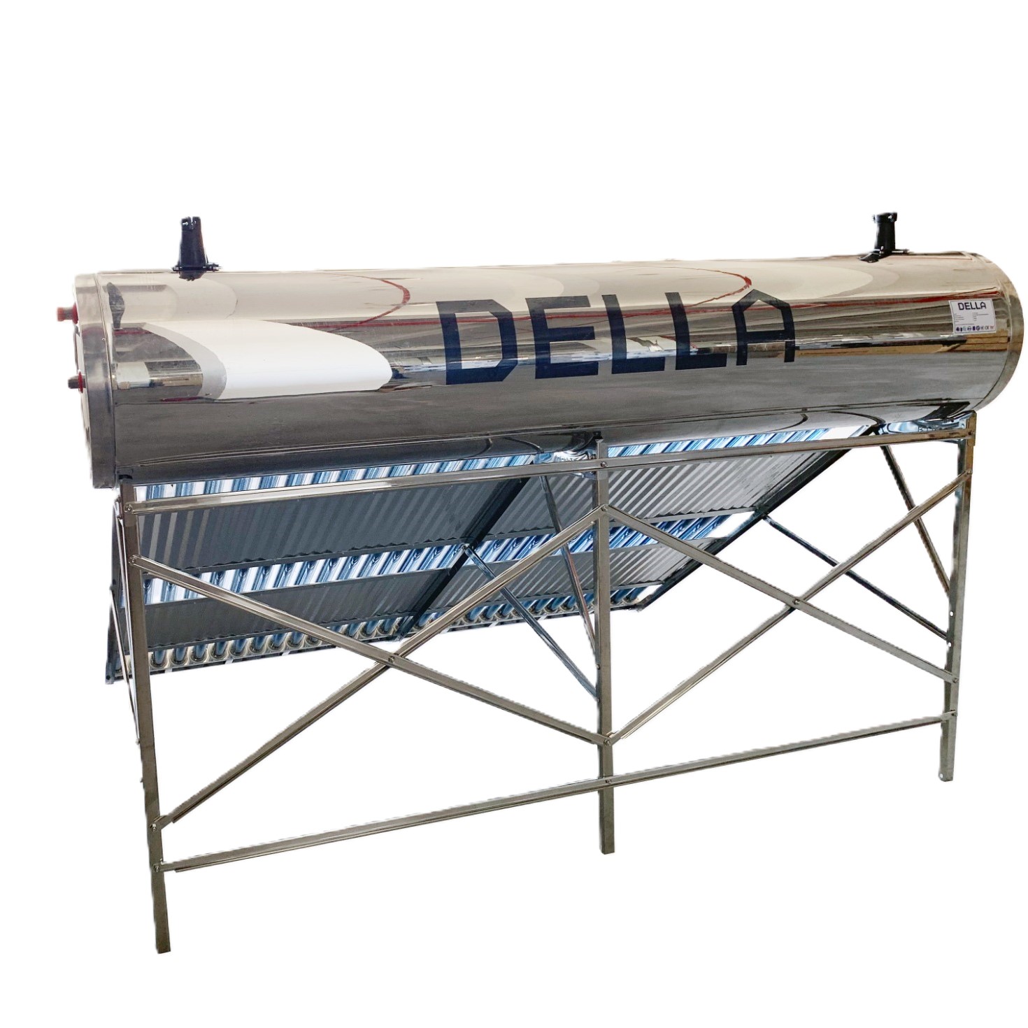 DELLA 300-LITER Non Pressurised, Stainless Steel Solar Water Heater (D24TSSWH) 24-TUBES