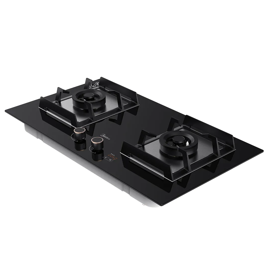 Midea 2 Burner Auto Timer Gas Hob Q80 Pro