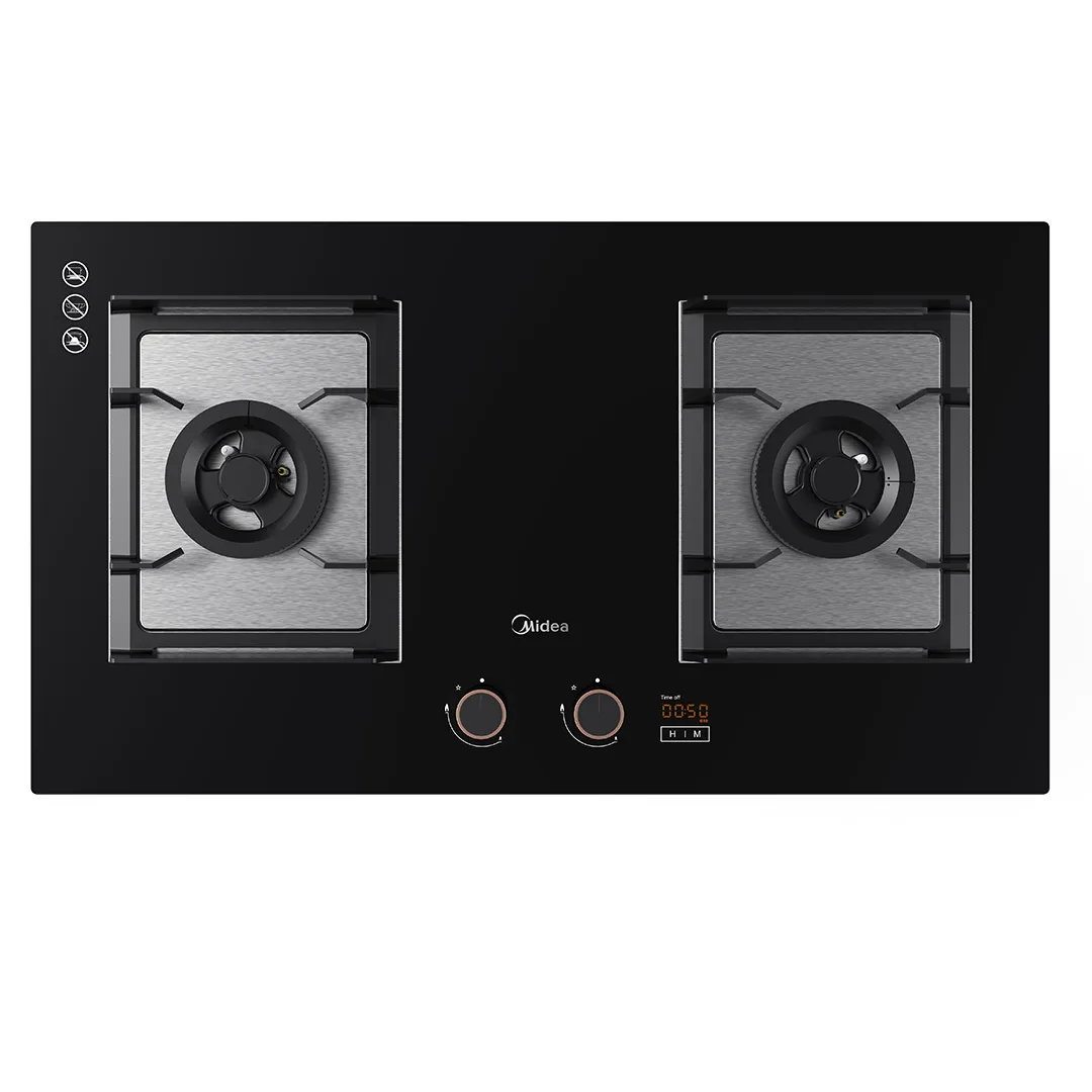 Midea 2 Burner Auto Timer Gas Hob Q80 Pro