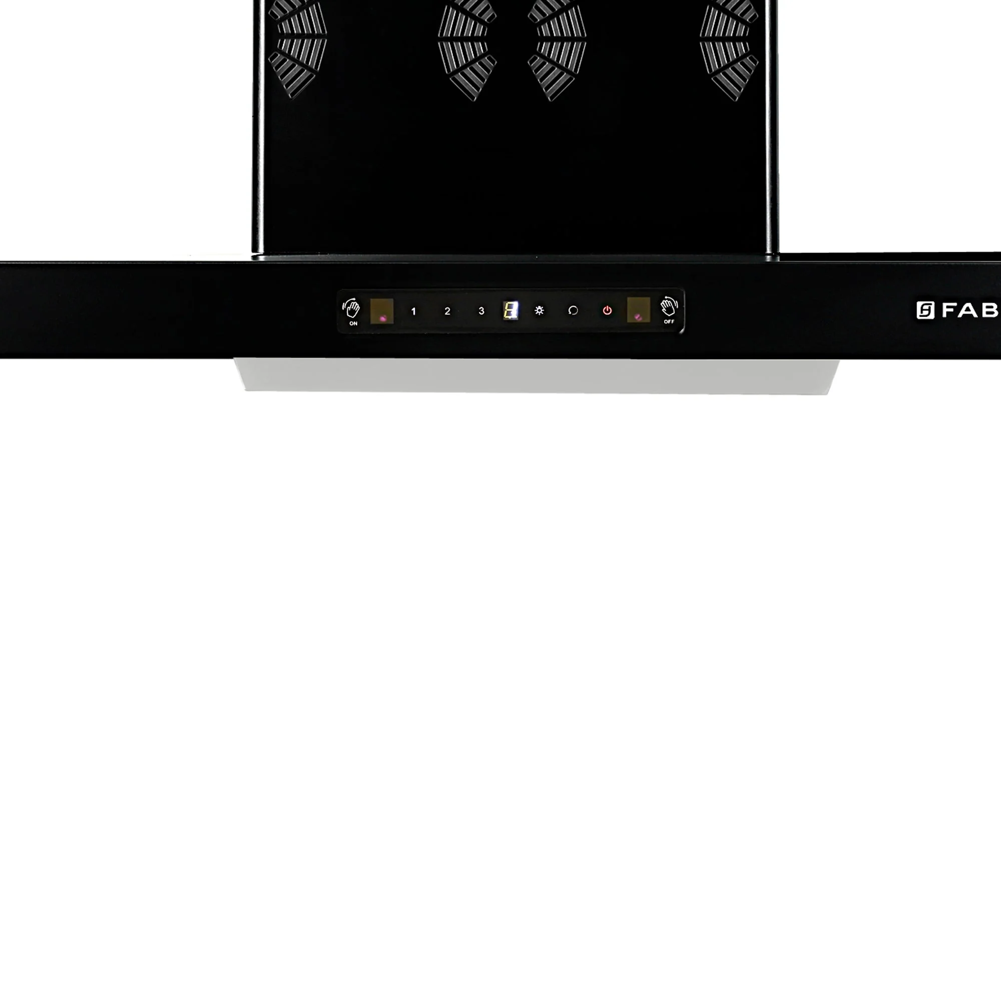 Faber Hood Bonito 3D IN HC SC FL BK 90, 6 Way Silent Suction, Autoclean Chimney, Filterless 90cm