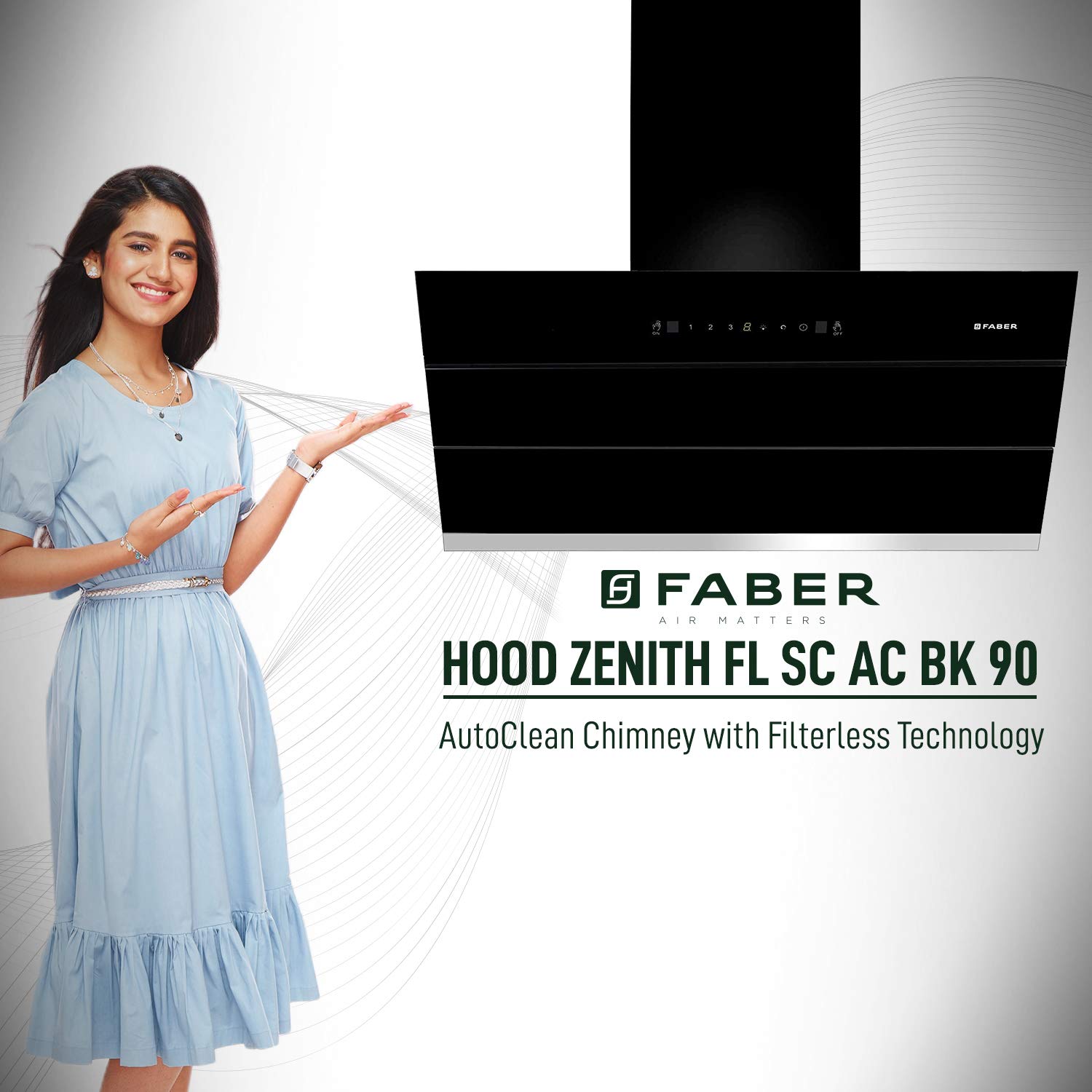 Faber Hood Zenith FL SC AC BK 90