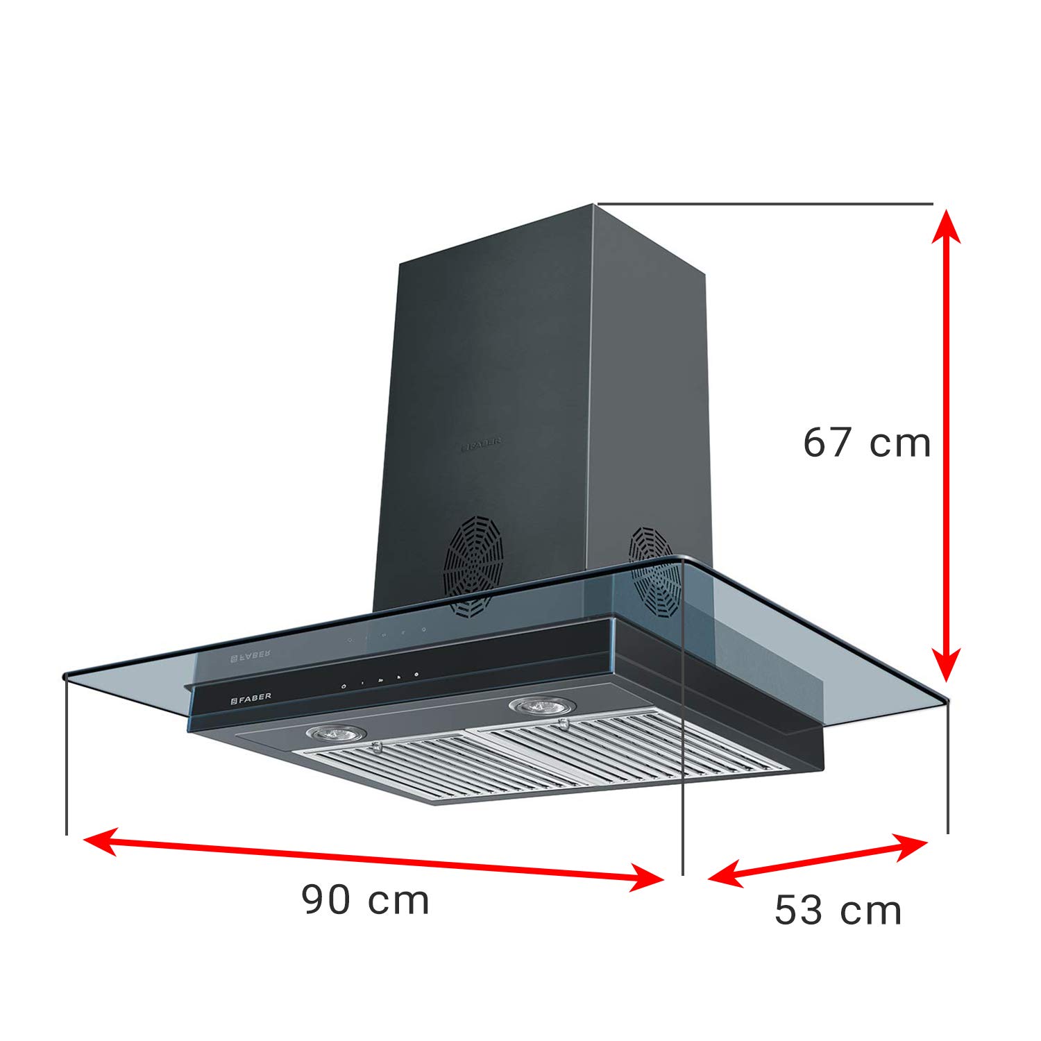 Faber Hood Super 3D Plus BK TC LTW 90