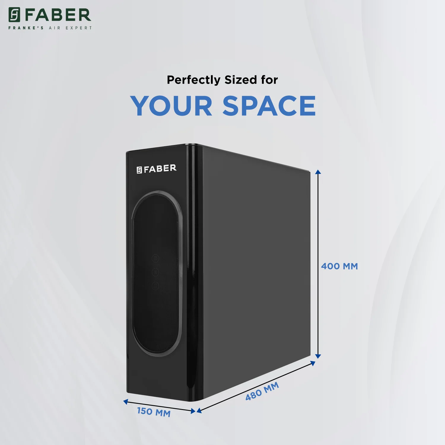 Faber UTS Elite, Under Sink RO+UV+ALKALINE Water Purifier