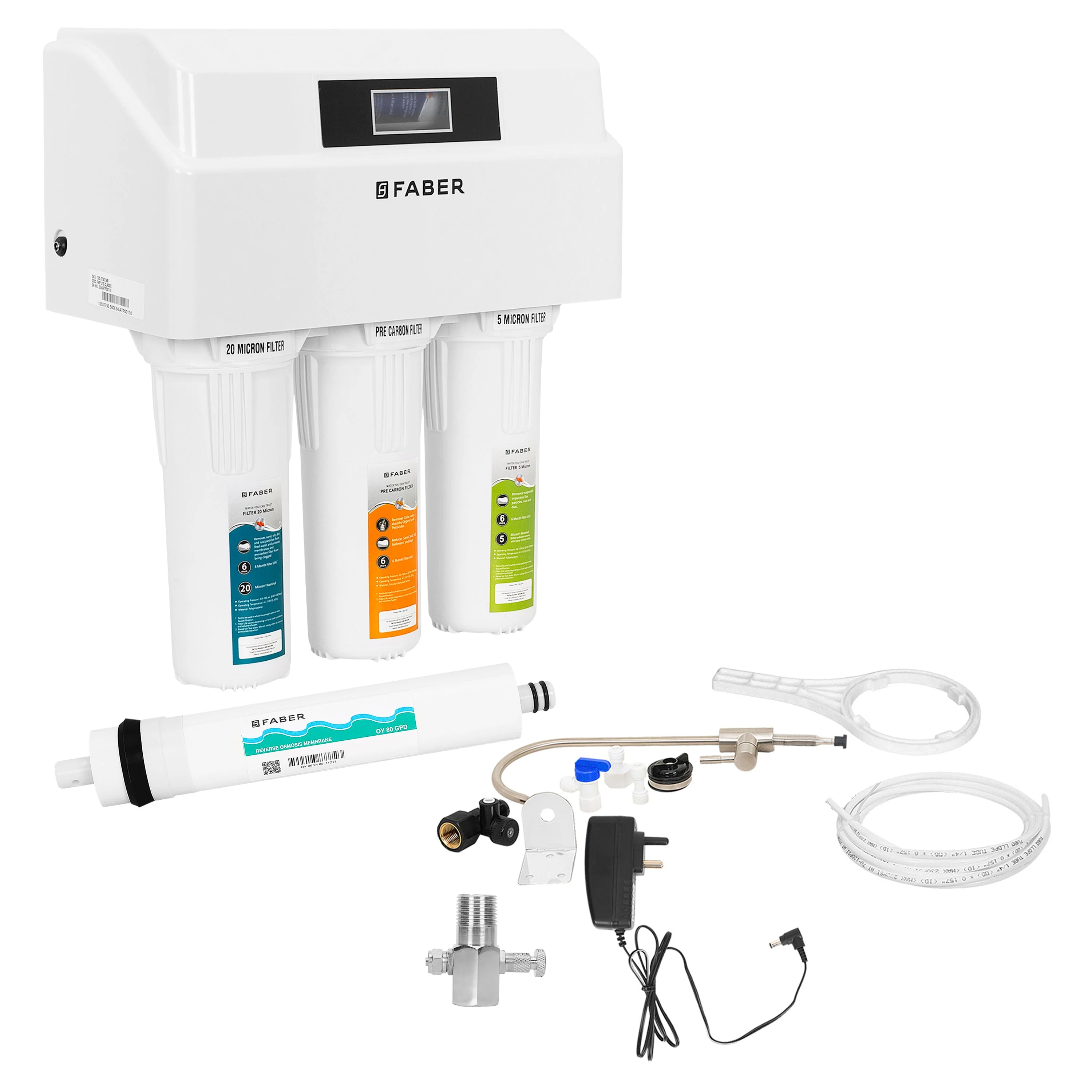 FWP UTS CLASSIC (Ro+Uv+Alkaline), Under Sink Ro Water Purifier