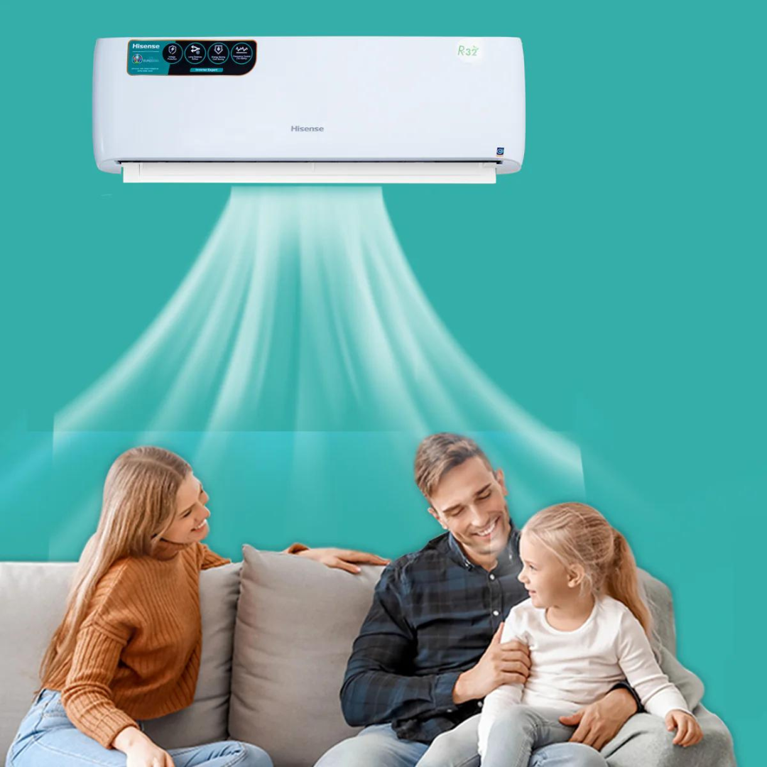 Hisense 1 Ton Inverter Split Type Air Conditioner, AS-12UW4RYRKB04