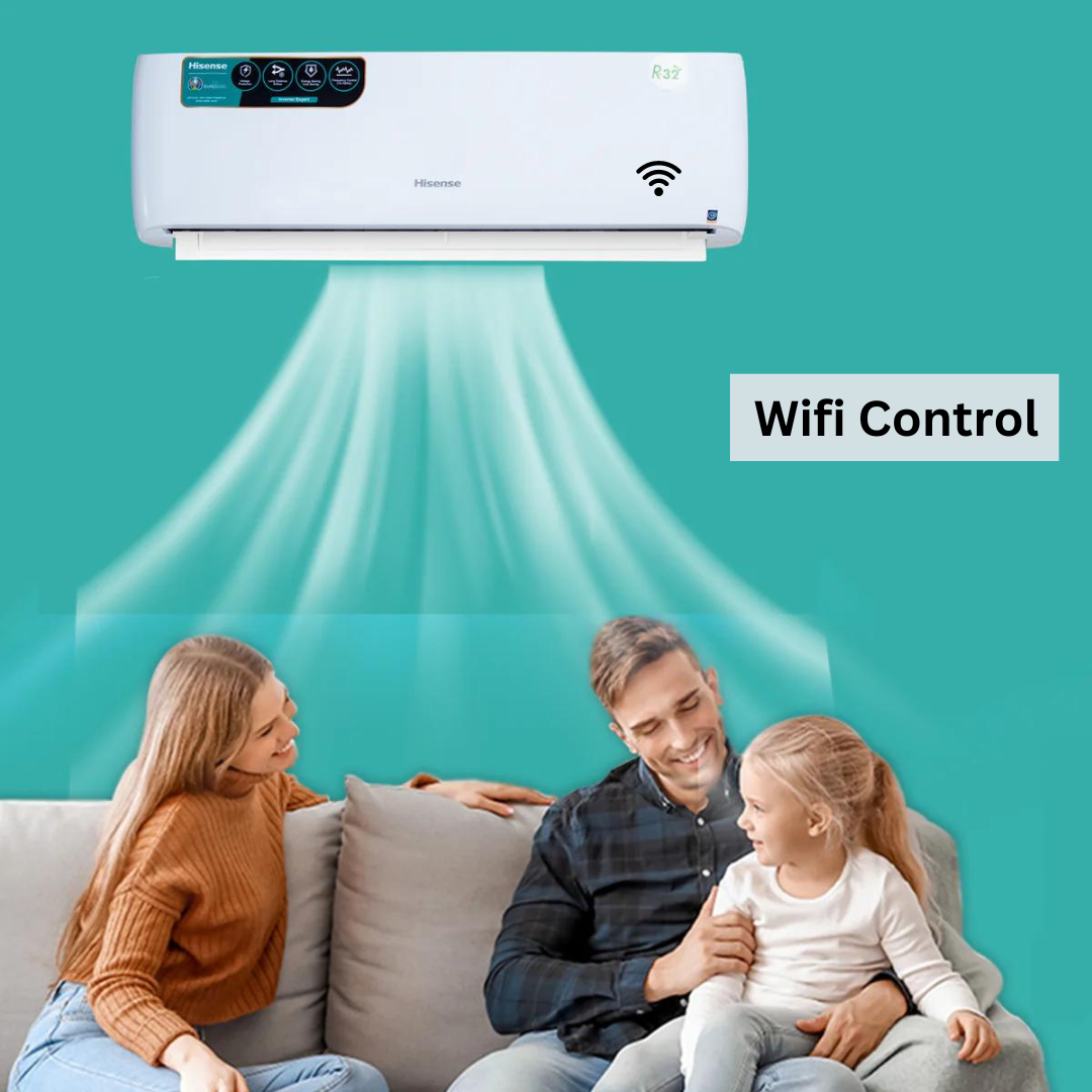 Hisense AC Inverter & Wifi Type 1 Ton AS-12UW4RYDTQ02