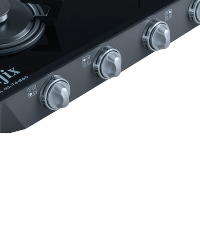 Fujix Glass 4 Burner Italian Gas Stove (t4-b60)