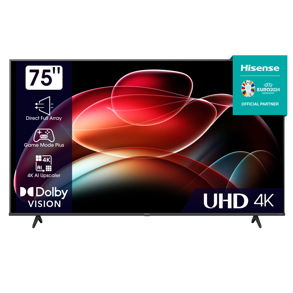 HISENSE 75A6K LED 4K UHD SMART TV, 75"