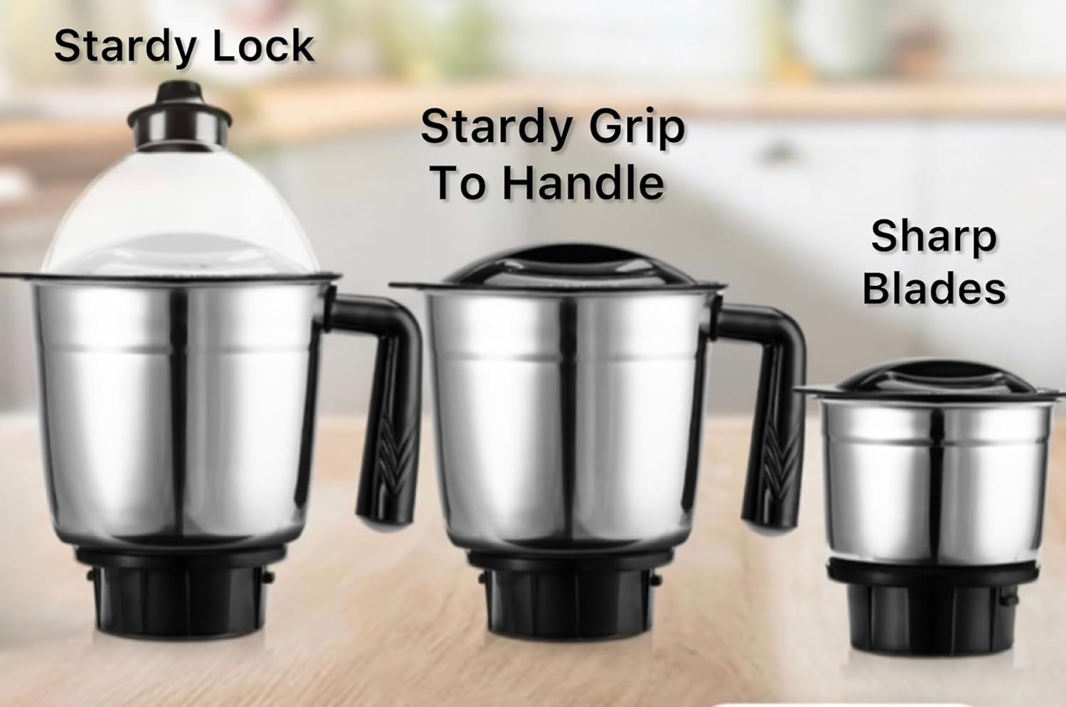 Mixer grinder Lords Xtra pogo gold 550W (white) 