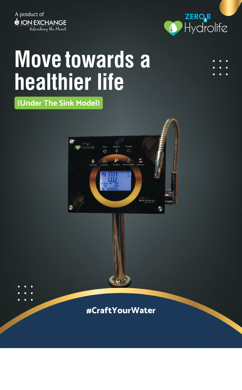 Zero B Hydrolife Under The Sink Water Purifier