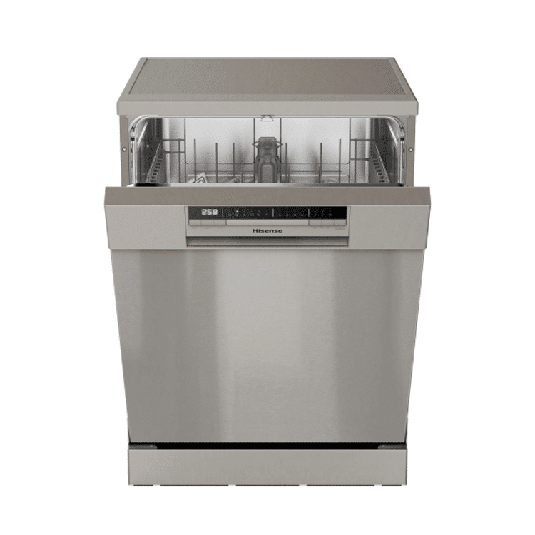 Hisense Dishwasher 13 Place setting free standing Silver (H13DESS)