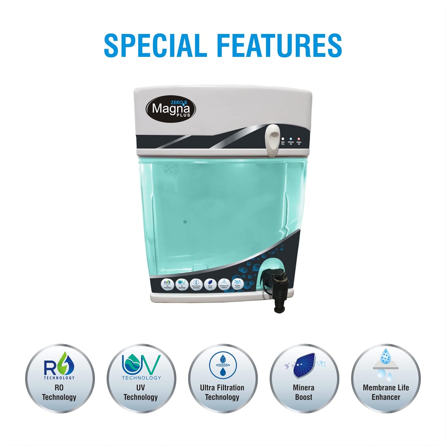 Zero B Magna Plus Nm Water Purifier | 8-Stage