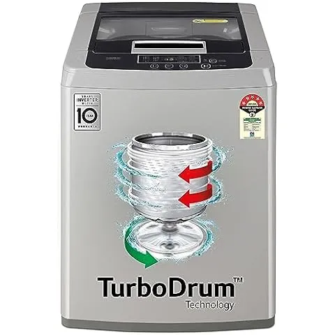 Panasonic 7.5 Kg Front Panel Top Load Washing Machine Inox Grey Color NA-F75C2CNP