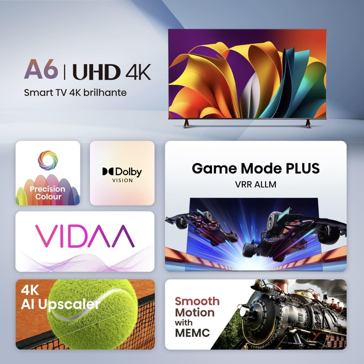 Hisense 65A6N UHD 4K VIDAA Smart TV 65"