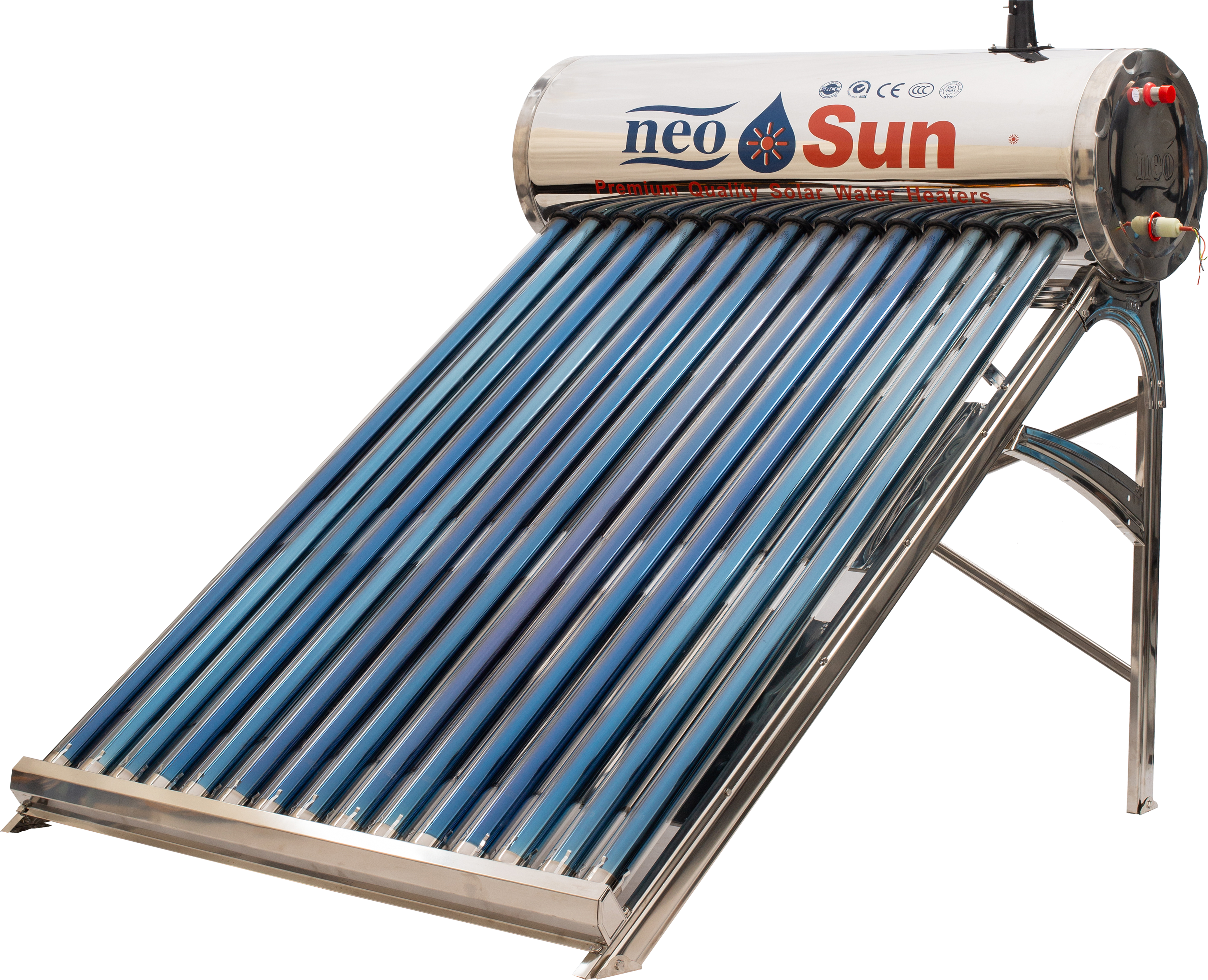 Neo Sun 30 tube/ 350 Litres Solar Water Heater