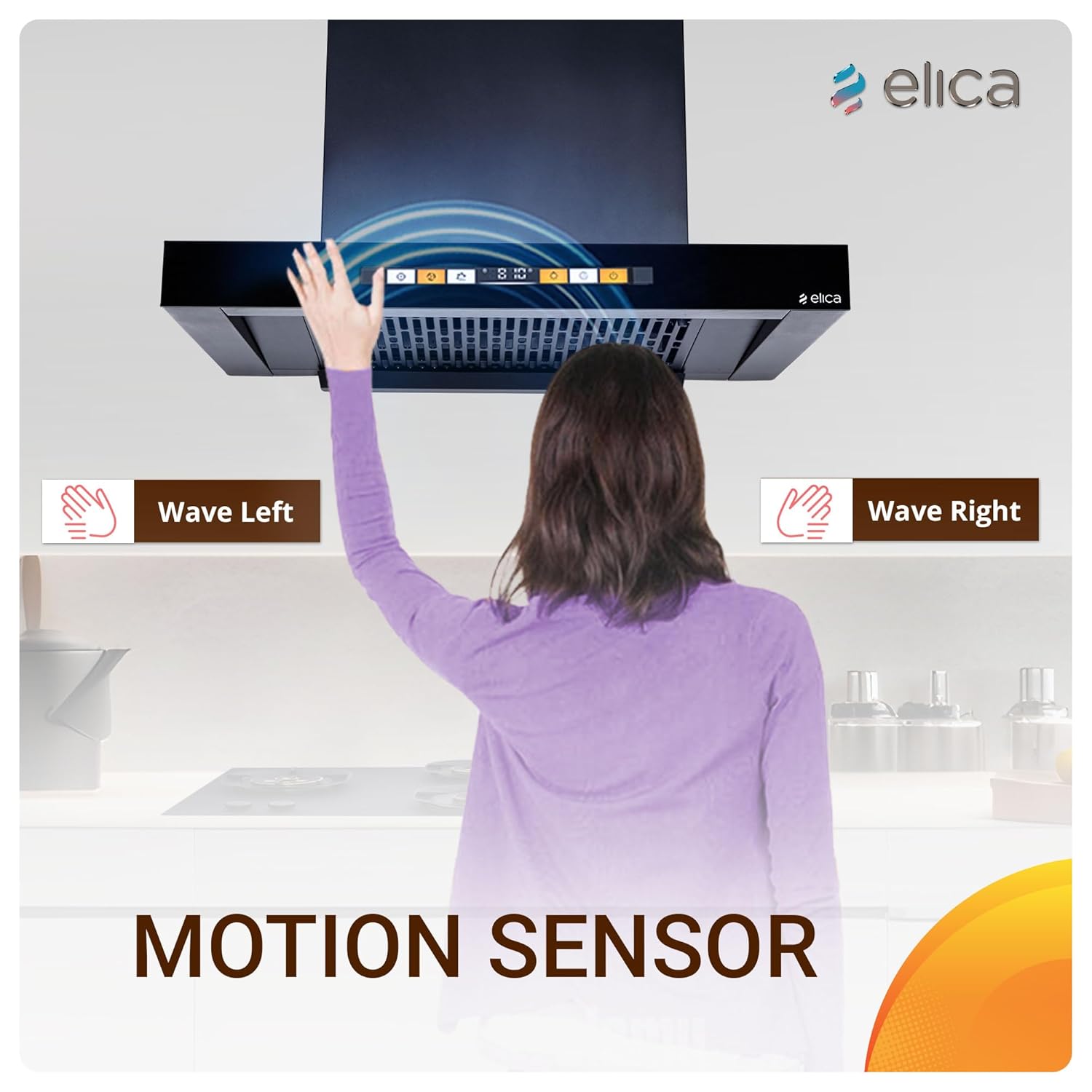 Elica T60/75/90 HS ORG FL HAC LTW MS NERO- 60CM