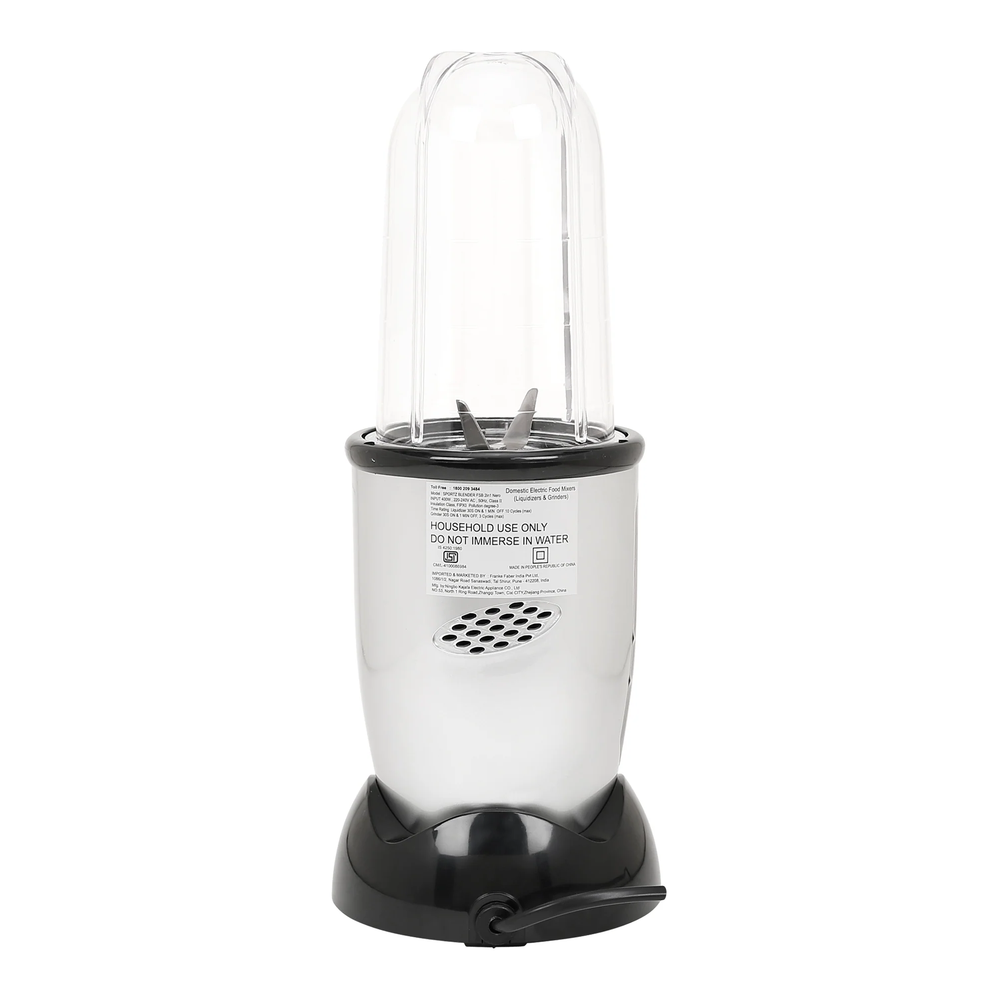 Faber SPORTZ BLENDER FSB 2 in 1 - NERO