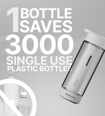 Zero B H2OHH Portable Water Filter 600ml - Trition Bottle