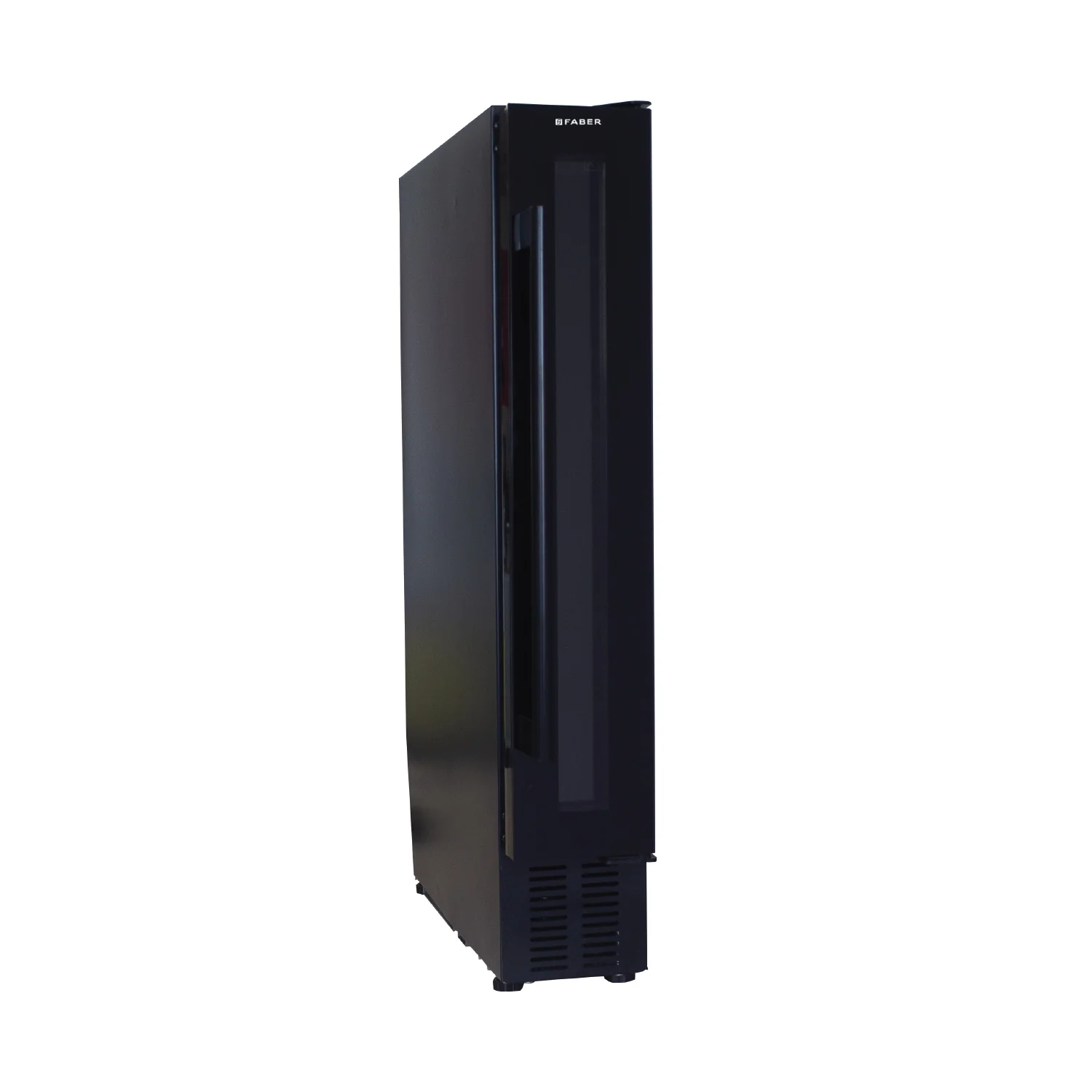 Faber Wine chiller JCF-20, Frost Free system, Tripple Glazed Glass Door, 5 Wooden Door(7 Bottles), Reversible Door