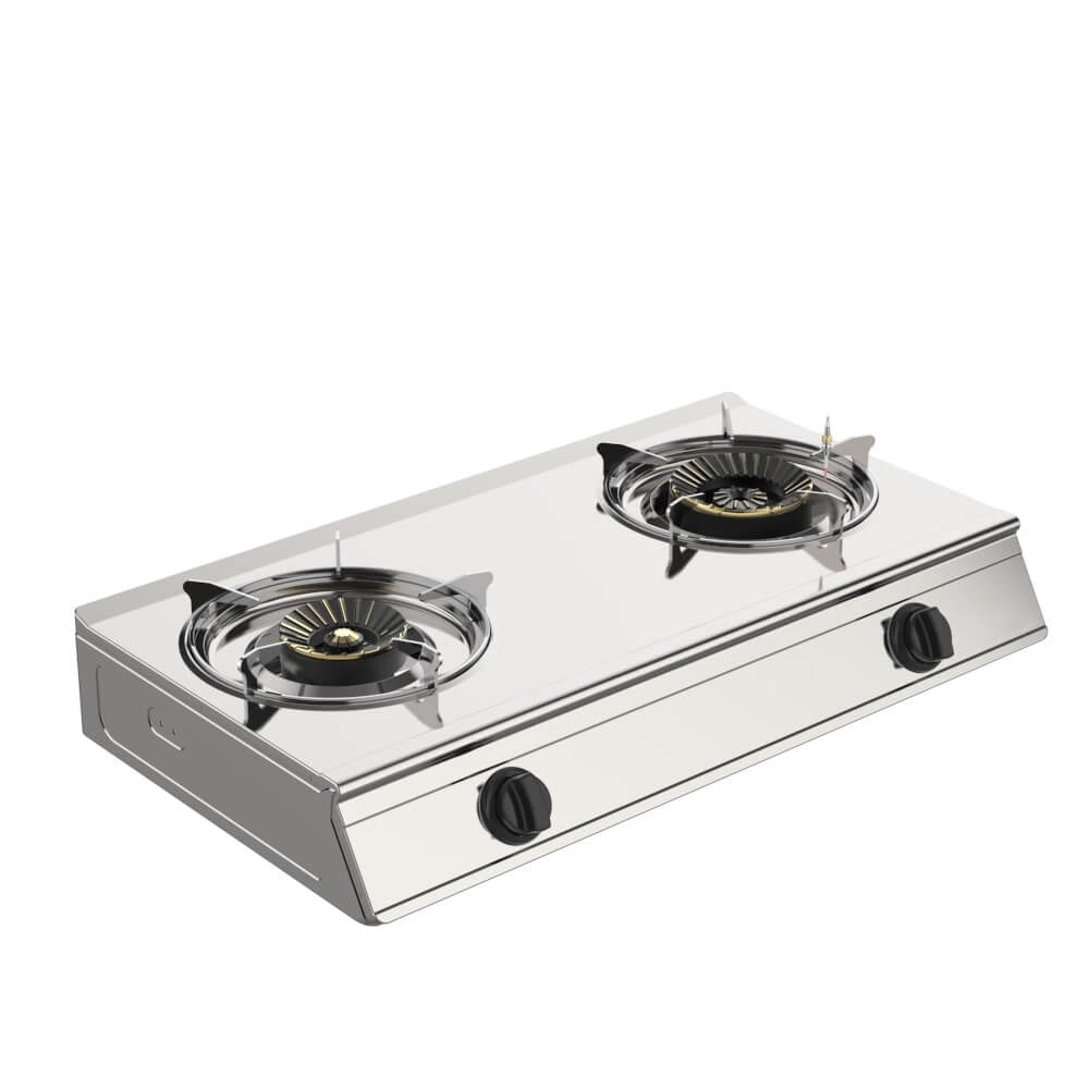 EQ Haus 2 Burner Gas Hob - EQ-STY-SRB