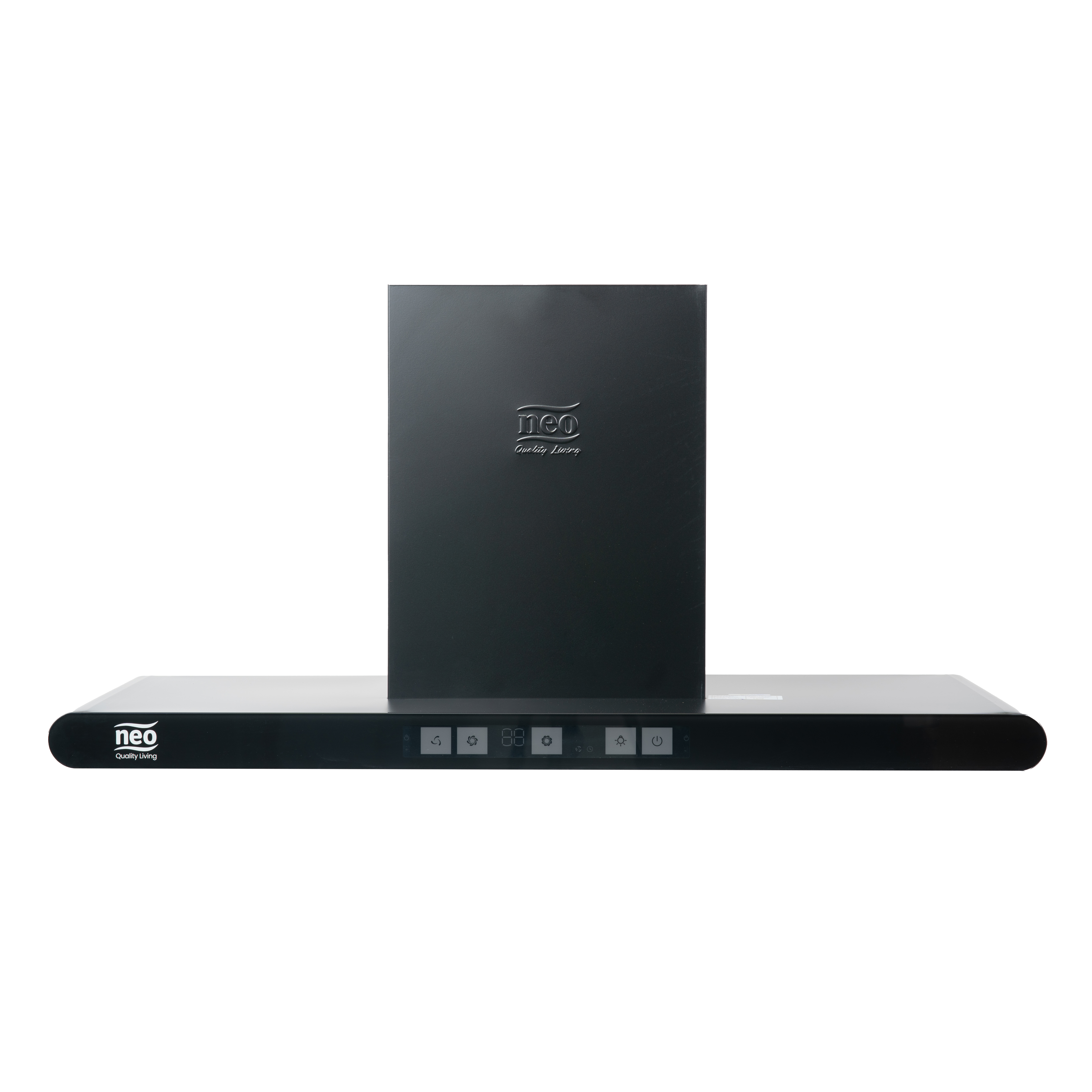 Neo Sleek Touch 60cm Chimney Suction: 1400m3/hr
