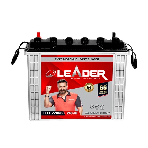  LEADER TALL TUBULAR BATTERY 240AH/12V
