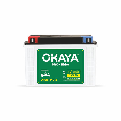 OKAYA Tubular E-rickshaw Battery(ERB) OPERT 14012 (125Ah) 