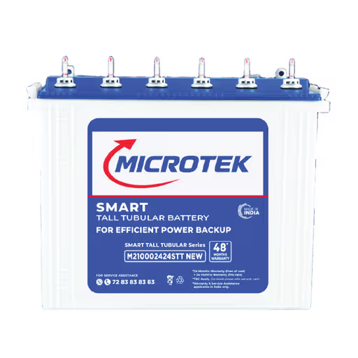 Microtek Smart 140Ah /12 Volt  Tall Tubular Battery 