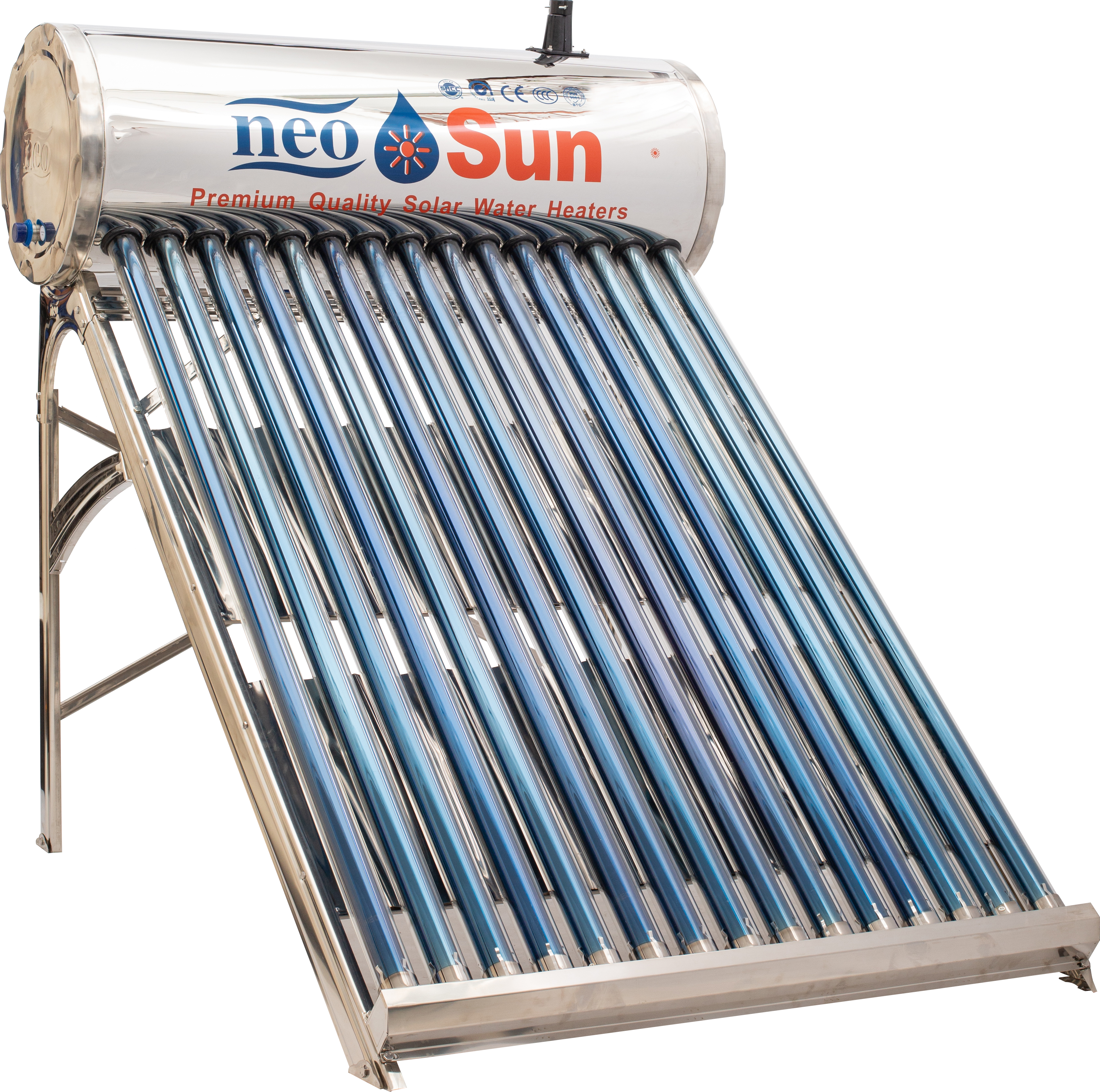 Neo Sun 36 tube/ 400 Litres Solar Water Heater